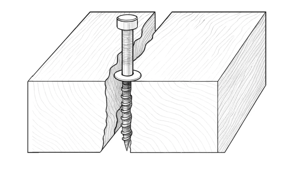 Concrete Splitting Failure Diagram