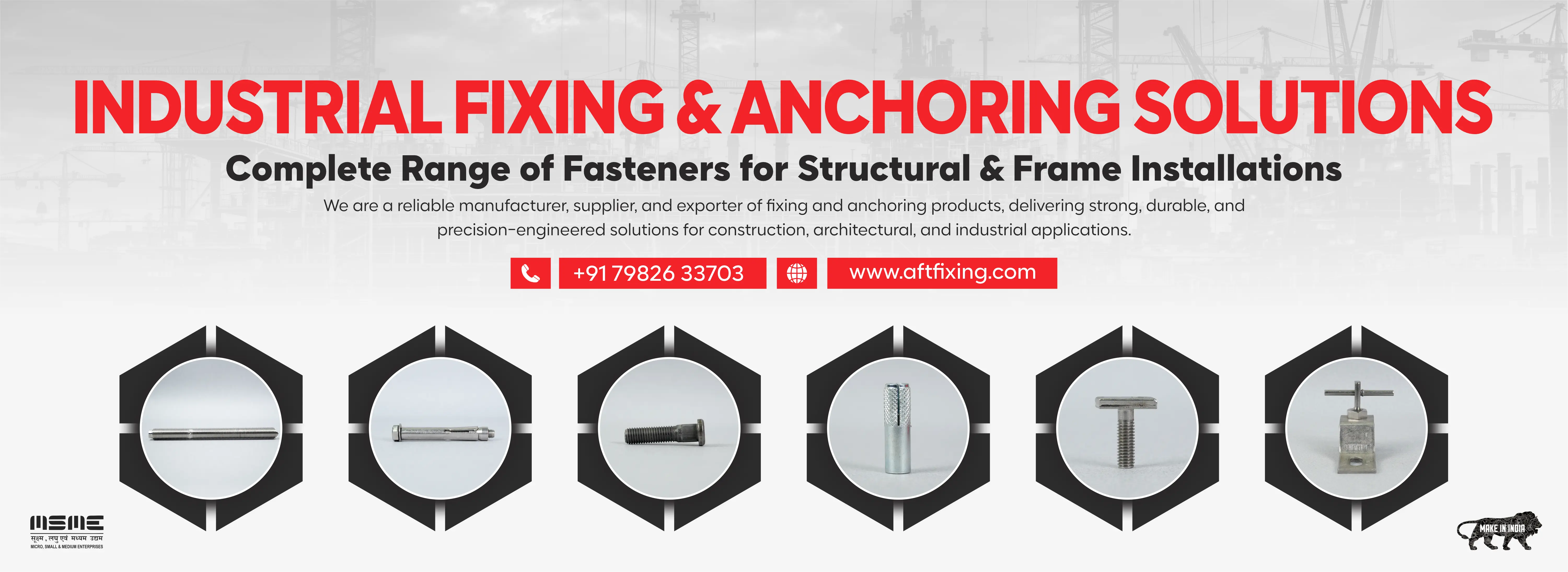 Industrial Fixing & Anchor Manufacturers