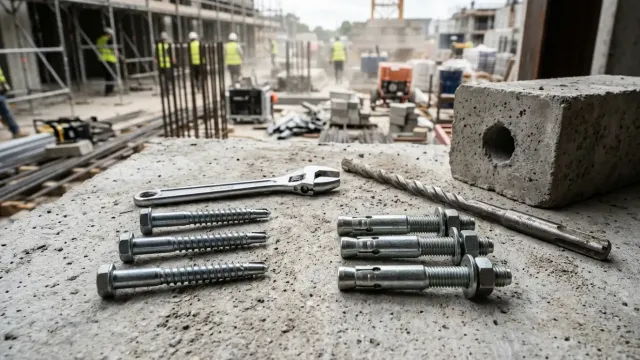 Concrete Screws vs Expansion Bolts: Which Is Better for Your Site? – Anchor Fasteners Guide